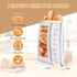 Tag(2 Pack) Reusable Bread Bags, Cotton & TPU Lining Bread Bags with Transparent Window, Anti-Slip Lock Keeps Homemade