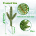 30pcs Artificial Pine Branches Green Plants for DIY Garland Wreath Christmas Home Garden Decor