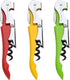 Wine Opener Waiters Corkscrew by Kitchen Gadgets - 3 Pack, 3in1 Multitool, Easy One Hand Operation