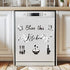 Dishwasher Magnet Decorations, Bless This Kitchen Cover Magnetic Stickers for Home Appliance Garage Car Metal Door