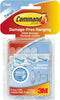 Command 17200CLR Plastic Refill Strips, Assorted Sizes, Clear