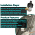 Refrigerator Door Switch DA34-00066C, Compatible with Samsung Light Switch, Replaces 2705488, AP5306252, PS4138763