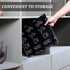 2 Pcs 3 Sided Foldable Grease Splatter Guard, Aluminum Foil Splash Screen for Frying Pan Cooking