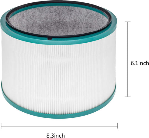 Replacement Filter for Dyson Pure Hot + Cool Link HP02 HEPA Air Purifier, Part no. 968125-03