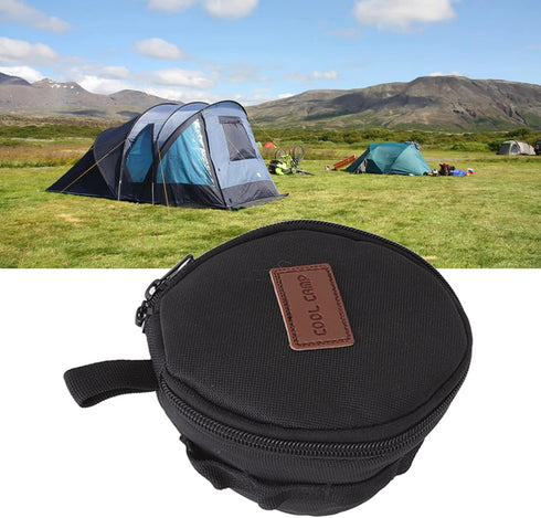 Yosoo Cast Iron Skillet Bag, Large Capacity Portable Storage Bag for Camping Cookware Accessories