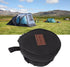 Yosoo Cast Iron Skillet Bag, Large Capacity Portable Storage Bag for Camping Cookware Accessories
