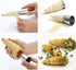 16 Pcs Cream Horn Molds with Cleaning Brush, Stainless Steel Cannoli Forms for Baking, 5-inch Large Size