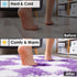 KICMOR 5x8 Purple Rugs for Living Room Bedroom, Fluffy Soft Checkered Area Rug Fuzzy Shag Shaggy Carpet, Indoor Furry