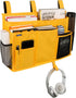 Surblue Bedside Caddy Hanging Organizer Storage Bag for Bunk and Hospital Beds, 8 Pockets, Large, Yellow