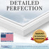 Icona Bay 8x10 Picture Frames, White, 6 Pack, Inspirations Collection, Wall Mount or Table Top