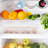 Egg Holder for Fridge, Portable Egg Organizer Tray with Lid, Stackable Storage with Safety Buckle for 12 Eggs