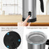 TUMIDY Foamer,4 1 Milk Frother Electric, Coffee Frother, Warm and Cold Milk IN Automatic Milk Warmer Stainless Steel