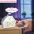 Sinoviwe 4.3'' Countdown Kids Alarm Clock with HD Digital Screen, Calendar Ambient Lighting White Noise Remote Control