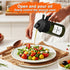 mqnxoi 2 1 16oz/470ml Oil Sprayer for Cooking, in Olive Oil Dispenser Bottle for Kitchen, Premium Glass, Food-grade Oil