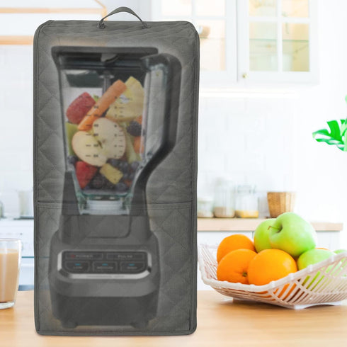 Kitchen Blender Dust Cover - Compatible with Ninja Foodi Blender, Covers for Kitchen Appliance with Accessory Pocket