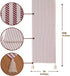 Folkulture 72 inches Long Fall Table Runner, 100% Cotton for Fall Decor or Boho Decor, Table Runners with Tassles for