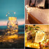 Efirisey in,33Ft 100 Fairy Lights Plug LEDs Copper Lights Warm White,Christmas Lights Indoor Outdoor,Led Fairy String
