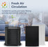 HPA300 HEPA Filter Replacement for Honeywell HPA300 Series Air Purifiers, Replace HRF-R3 (6 True HEPA + 8 Carbon)