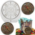 Steampunk Compass Fondant Silicone Mold for Cake Decorating, Cupcake Topper, Candy Chocolate