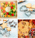 Heart Star Cookie Cutters Set, Valentine’s Day Heart Shaped Biscuit Cutters with Storage Box