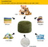 20x20x12 Inches Asuprui Pouf Ottoman Unstuffed Ottoman Foot Rest No Filler Soft Faux Fur Foot Stool Fuzzy Chair Floor