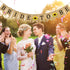 Doumeny Bride to Be Burlap Banner, Rustic Sunflower Bunting Garland for Bridal Shower Party Decor