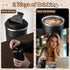 Baodaadan 12OZ Travel Coffee Mug Insulated Coffee Cup with Spill Leak Proof Lid, Portable Stainless Steel Tumbler
