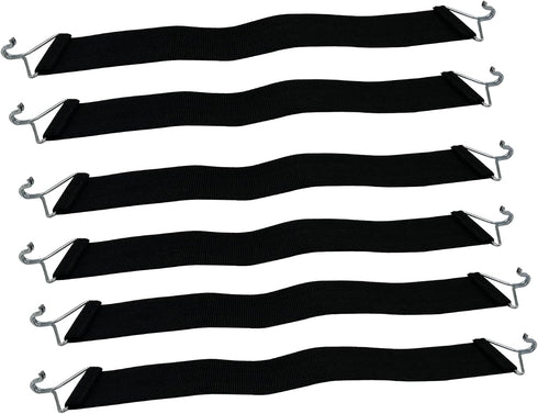 Ostlttyn Zero Gravity Chair Accessories, 6 Pcs Thicken Gravity Chair Belts, Fabric