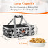 Lifewit Casserole Carrier, Insulated Food Carrier for Hot or Cold Food, Fits 9"x13" Baking Dish, Black