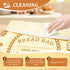 2 Pack Beeswax Bread Bags for Sourdough & Homemade Bread - Natural Cotton Sourdough Reusable Beeswax Food Storage Bag