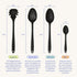 GIR Ultimate Kitchen Spoons - Heat-Resistant up to 550?, Nonstick, Seamless for Mixing, Cooking, Stirring, 13 IN