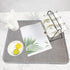 2Pack Large Dish Drying Mat for Kitchen Counter, 24 x 17 Inch Microfiber Absorbent Dish Drying Pad, Large Size Dishes