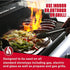 Gotham Steel XL Nonstick 2 in 1 Griddle Pan & Grill Pan, Reversible Copper Griddle for Stovetop & Outdoor Use