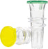 YZC Lemon Squeezer – 2-Pack BPA-Free Plastic Lime Juicer with Lid for Cocktails and Drinks