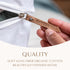 Hayden Hill Luxury Organic Cotton Sweater & Blanket Storage Bag, 20" Fits 9 Cashmere Sweaters, Moth Proof Bag