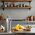 Jinshining Silver Multifunctional Kitchen Stainless Steel Ginger Garlic Nutmeg Grater Nut Walnut Lemon Hand Planer Tool