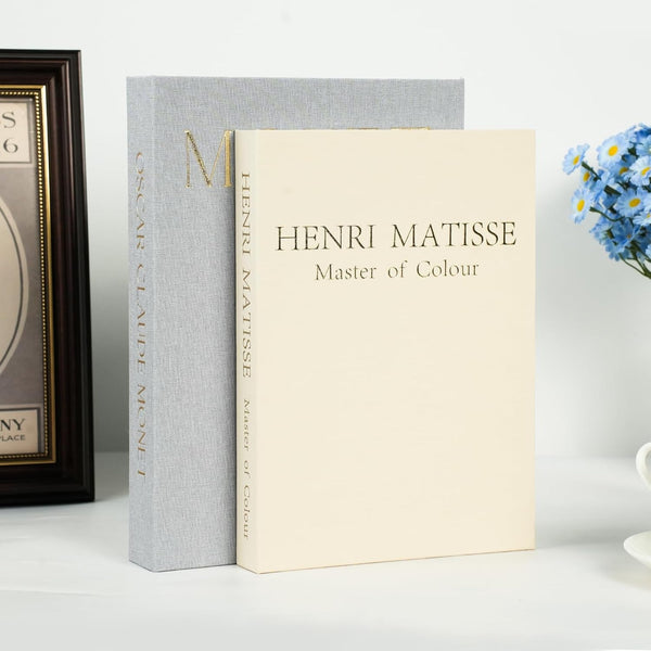 Hcyhcx 2 Pack Decorative Books Storage Boxes,Vintage Faux Books for Coffee Table,Bookshelf &