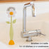 Vigar Florganic Daisy-Shaped Dish Brush, a Dish Brush with Handle, and a Dish Brush with Stand for Pot Scrubber