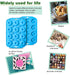 Silicone Donut Pan, Mini Baking Mold for Delicious Donuts, Heat Resistant, Non-stick Bottom, Easy to Clean