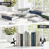ENCIMART Dragon Metal Bookends Decorative, Unique Office Desk Book Ends for Shelves Bookshelf Home Office Desk
