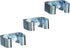 Lehigh Grip Clip Organizer, Silver, Large, pack of 3, 13202