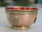 DharmaObjects Copper Offering Bowl Incense Burner Holder (3 Inches, Flower of Life)