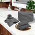 5 Pack 11.5x11.5 Inch, Orighty Washcloths, Microfiber Face Towels, Highly Absorbent and Soft Feel Wash Cloths & Hand