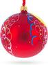 4 Inches Festive Celebration Glass Ball Christmas Ornament
