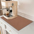 QPIX DIGITAL Coffee Bar Mat, 19"x12" Super Absorbent Quick Dry Dish Drainer Mat for Kitchen Counter