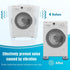 Anti Vibration Pads for Washing Machine,4 Pcs Reduce Noise Rubber Feet Pads for All Kinds of Furniture (Grey)