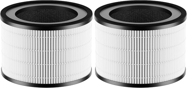 MAF-02 Filter Replacement for Miko IBUKI M Air Purifier, 3-in-1 H13 True HEPA and Activated Carbon Filter, 2 Pack