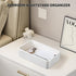 PU Leather Valet Tray Organizer, Small Nightstand Organizer Bedside Desktop Storage for Womens and Men, Perfume Trinket