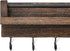 Mkono Small Rustic Wood Key Holder for Wall, 9.5" x 3.5" x 2.5", Decorative Display Keys Hanger Organizer with 6 Hooks