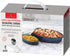 Emeril Lagasse 2-Piece Oval Stoneware Baking Dish Set, 1 & 2 Qt for Baking, Microwave, Oven Safe